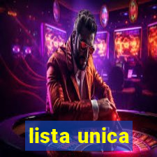 lista unica